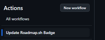 Github Profile에 Roadmap Badge 적용하기 | 호랑나비애벌레