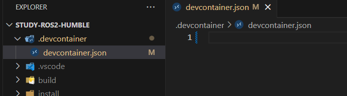 devcontainer 만들기 | 호랑나비애벌레